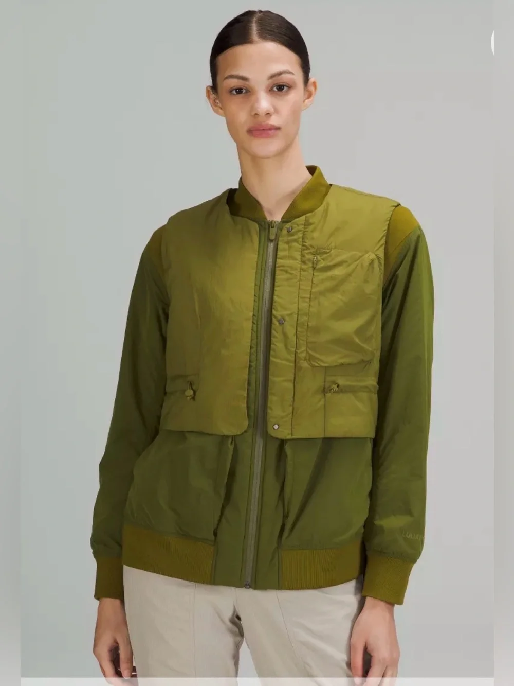 Lululemon 3-in-1 Insulated Bomber Jacket Size 10